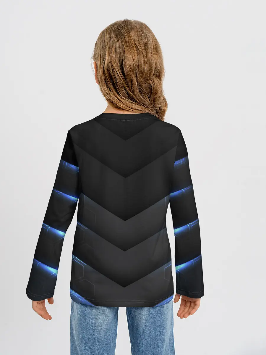 Детский лонгслив / Tesla