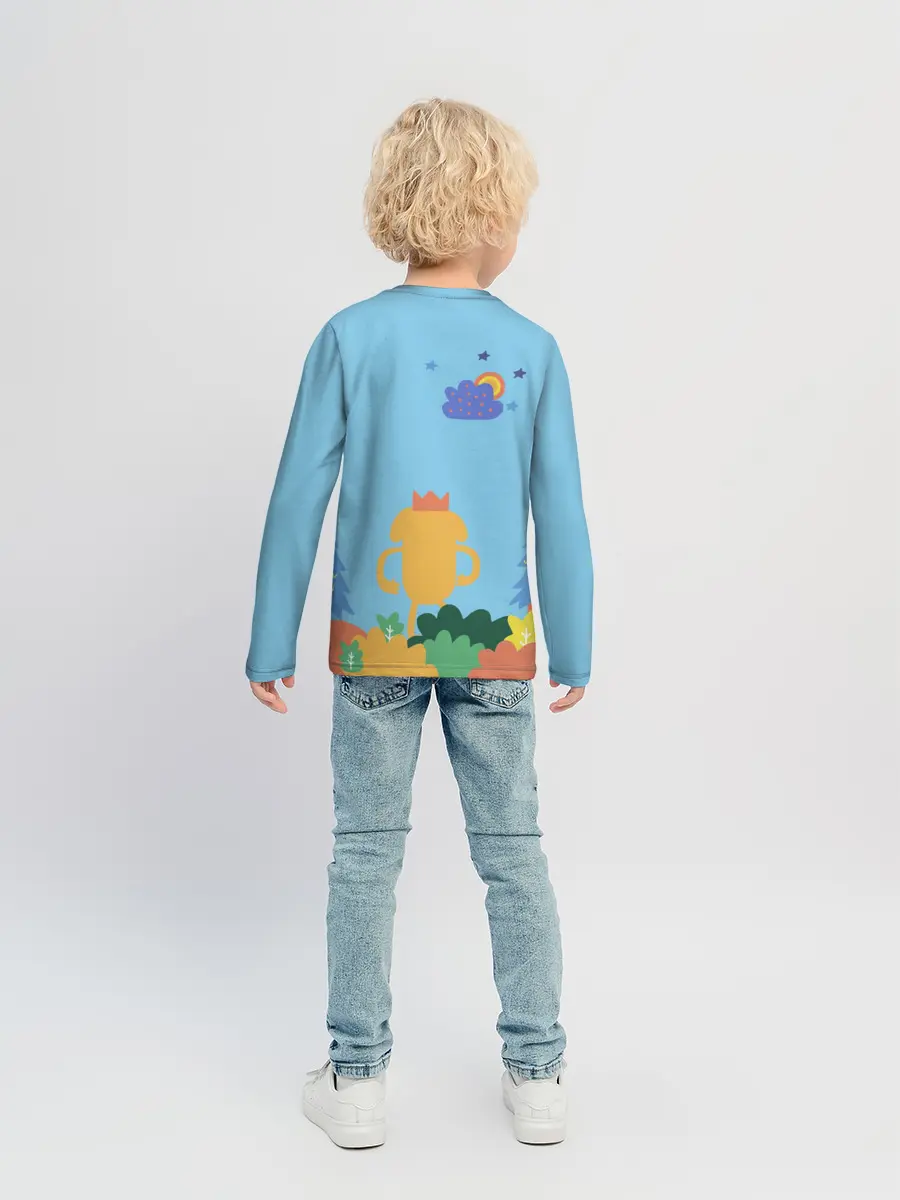 Детский лонгслив / Время приключений Winter