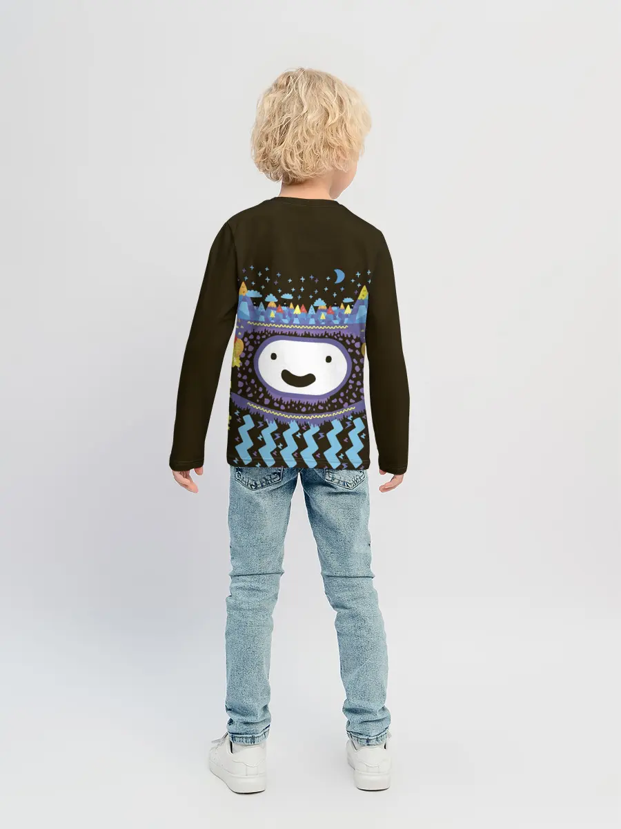 Детский лонгслив / Время приключений Snow