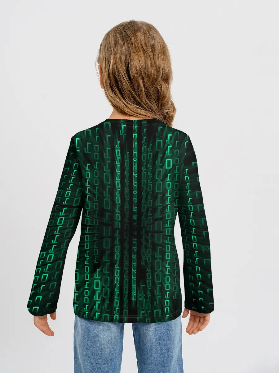 Детский лонгслив / SpaceX