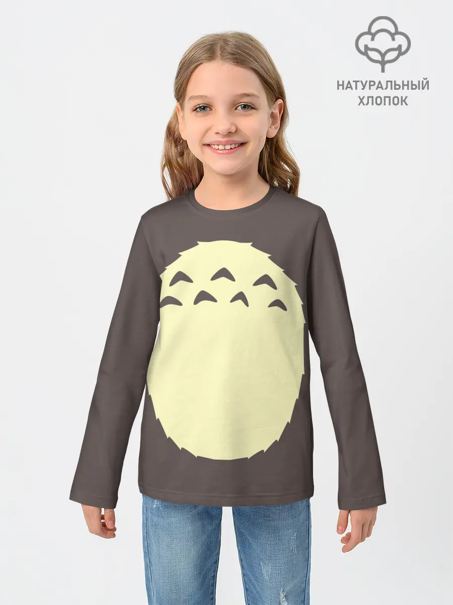 Детский лонгслив / Животик Тоторо