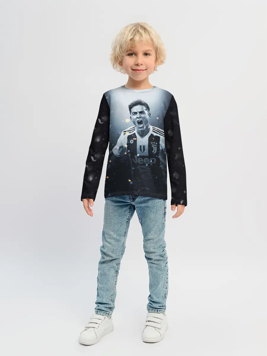 Детский лонгслив / Дибала Ювентус