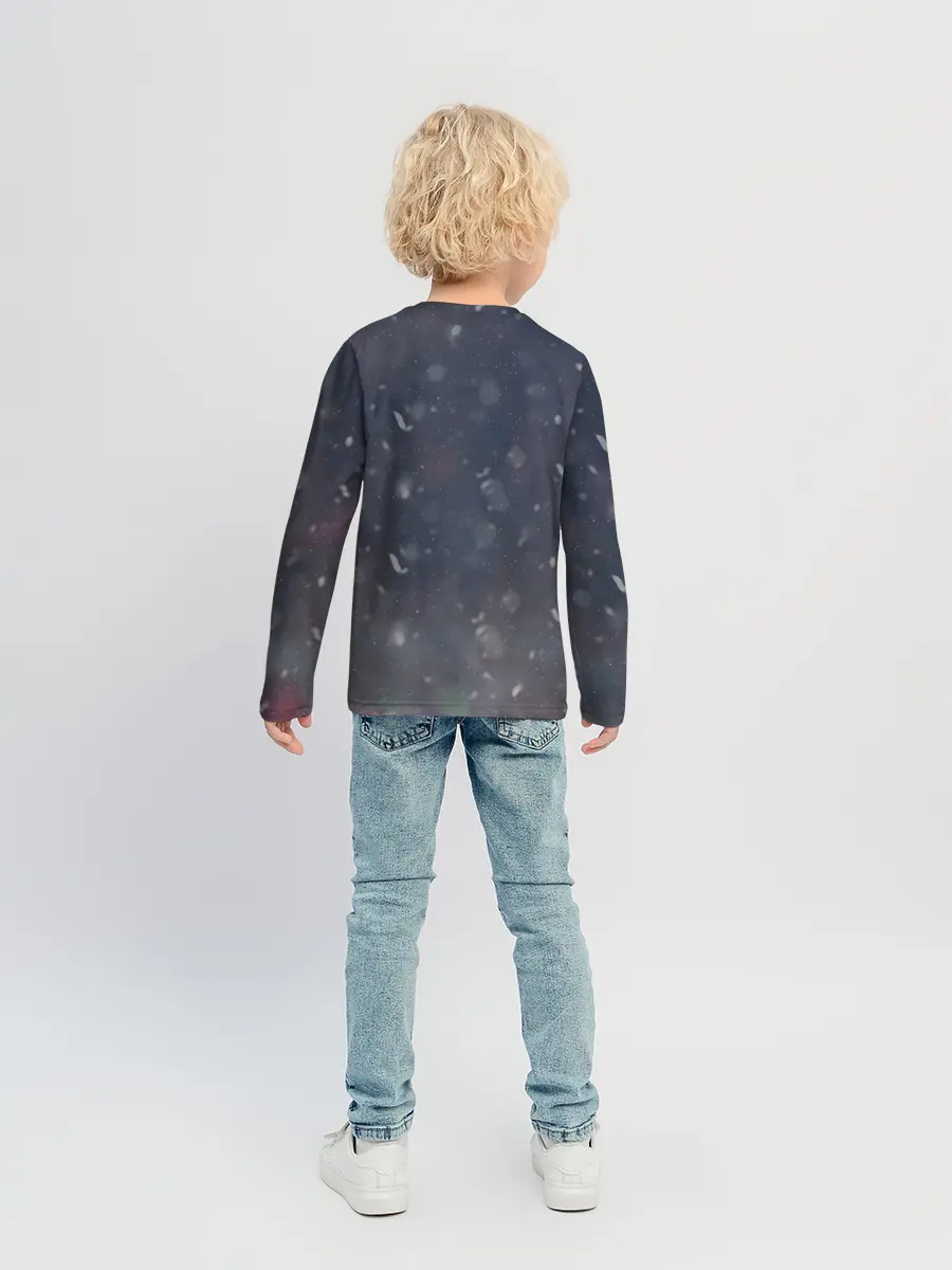 Детский лонгслив / Неймар ПСЖ