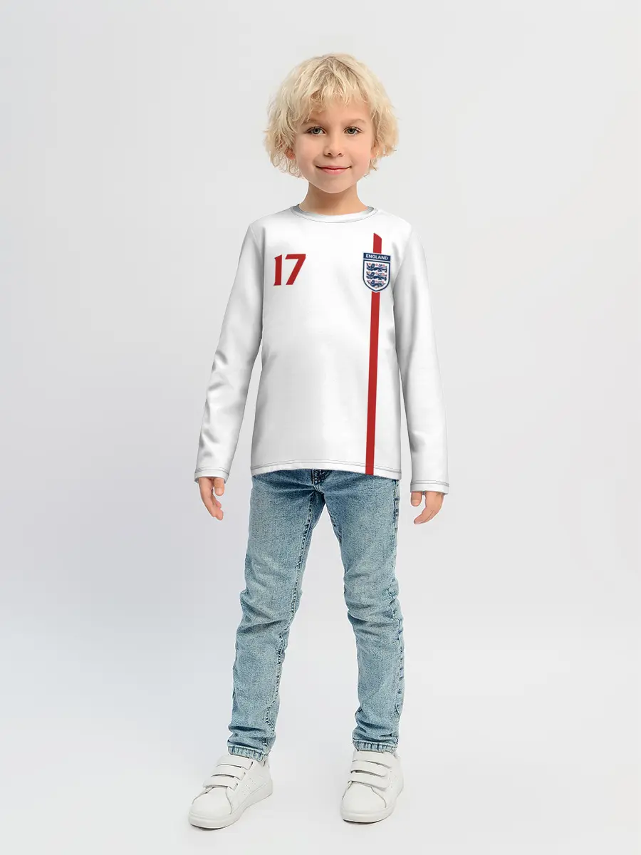 Детский лонгслив / Тедди Шерингем Англия Ретро