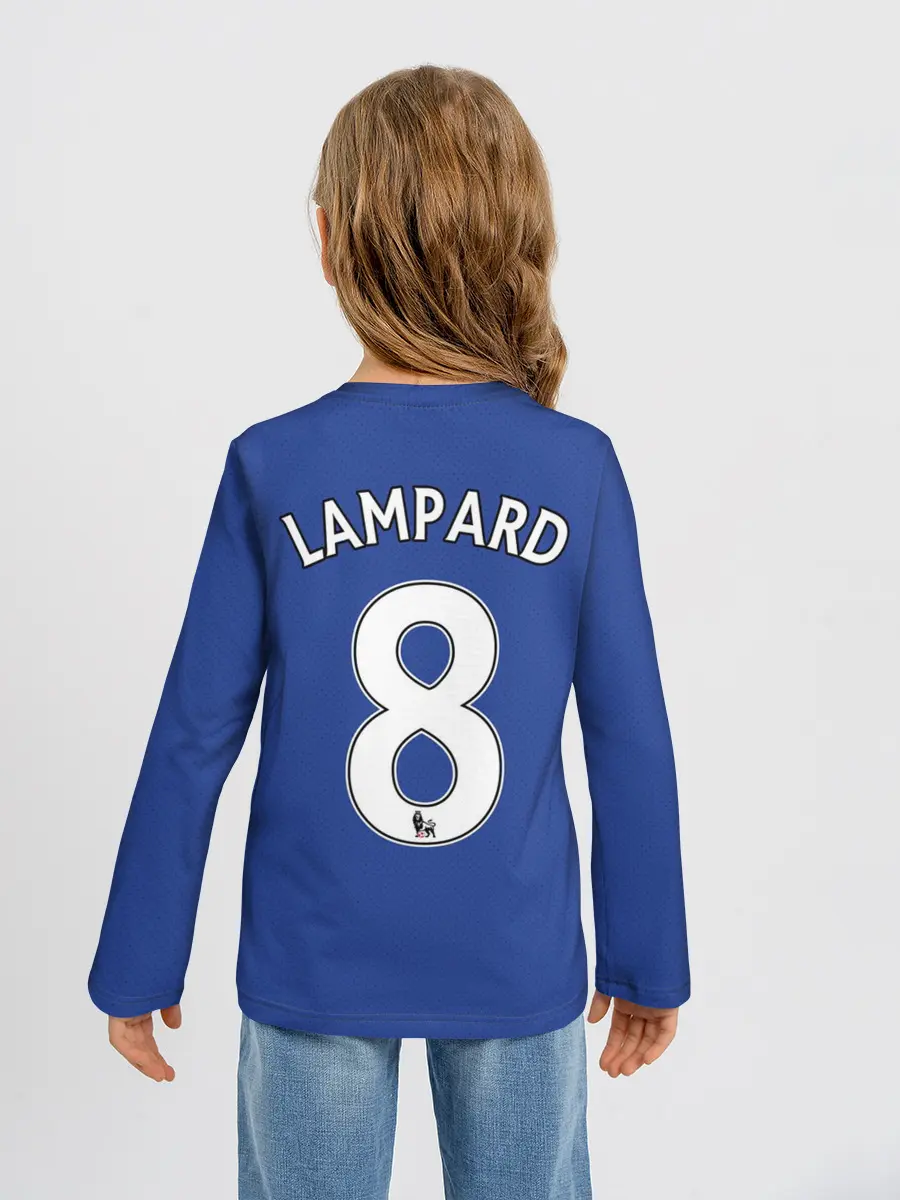Детский лонгслив / Фрэнк Лэмпард Челси Ретро
