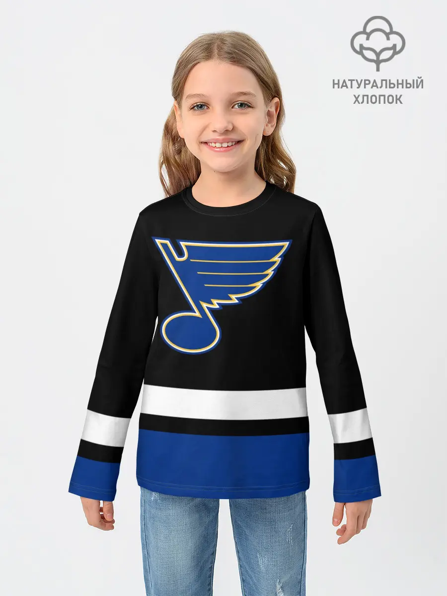 Детский лонгслив / Сент-Луис Блюз НХЛ