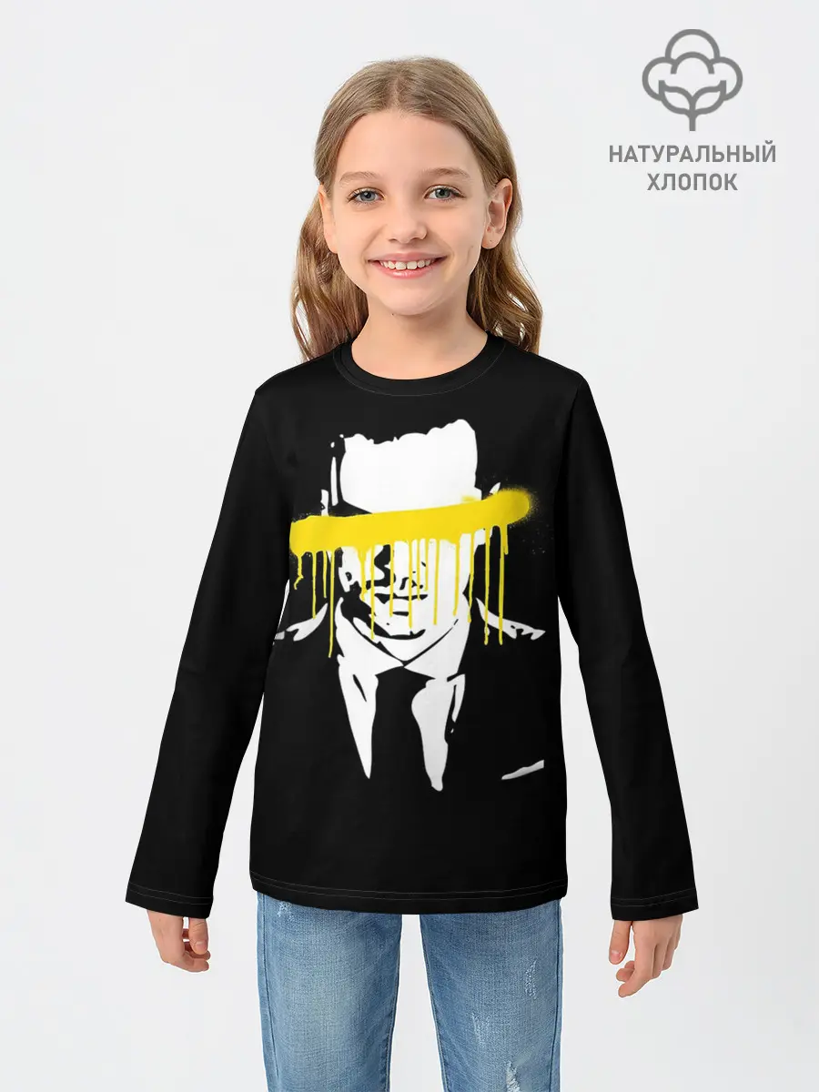 Детский лонгслив / Sherlock