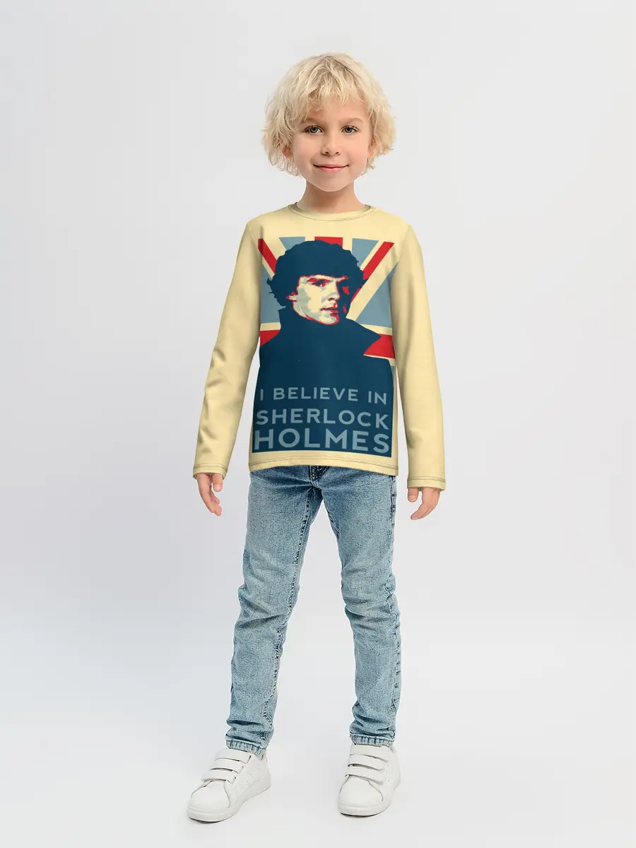 Детский лонгслив / Sherlock Holmes