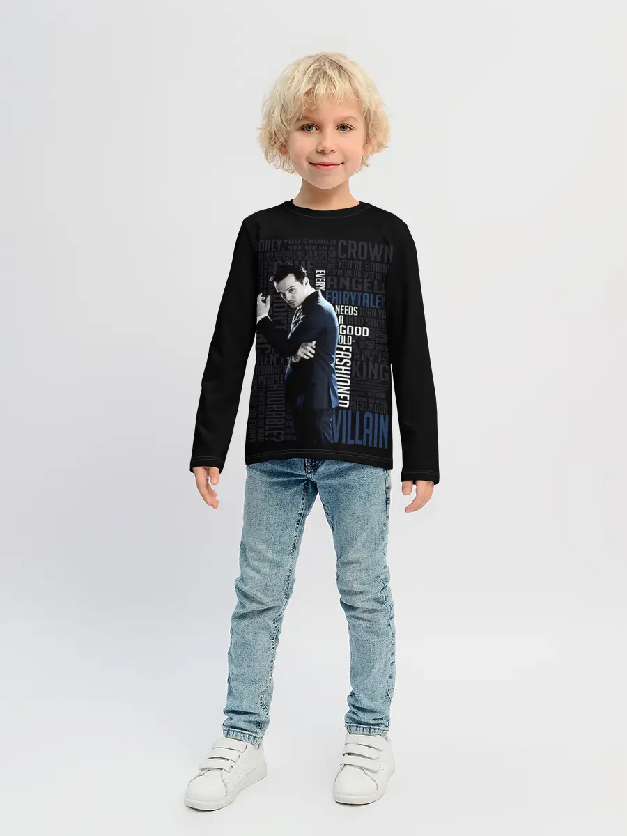 Детский лонгслив / Sherlock