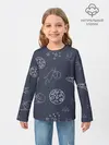 Детский лонгслив / Космо киски