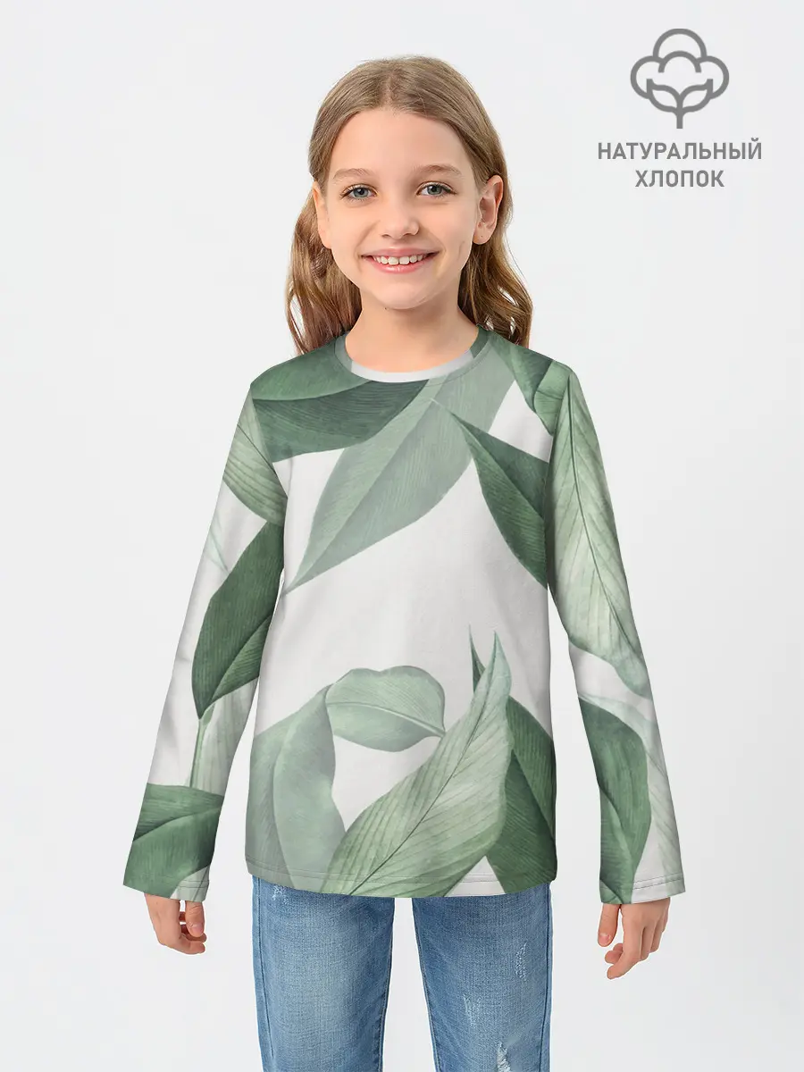 Детский лонгслив / Из тропиков