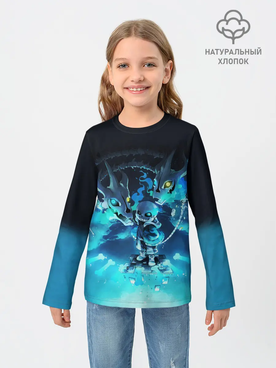 Детский лонгслив / UNDERTALE