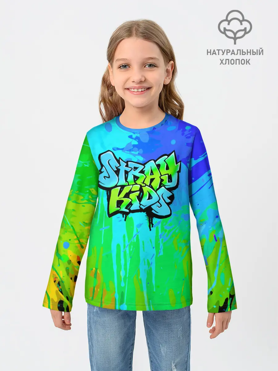 Детский лонгслив / Stray Kids