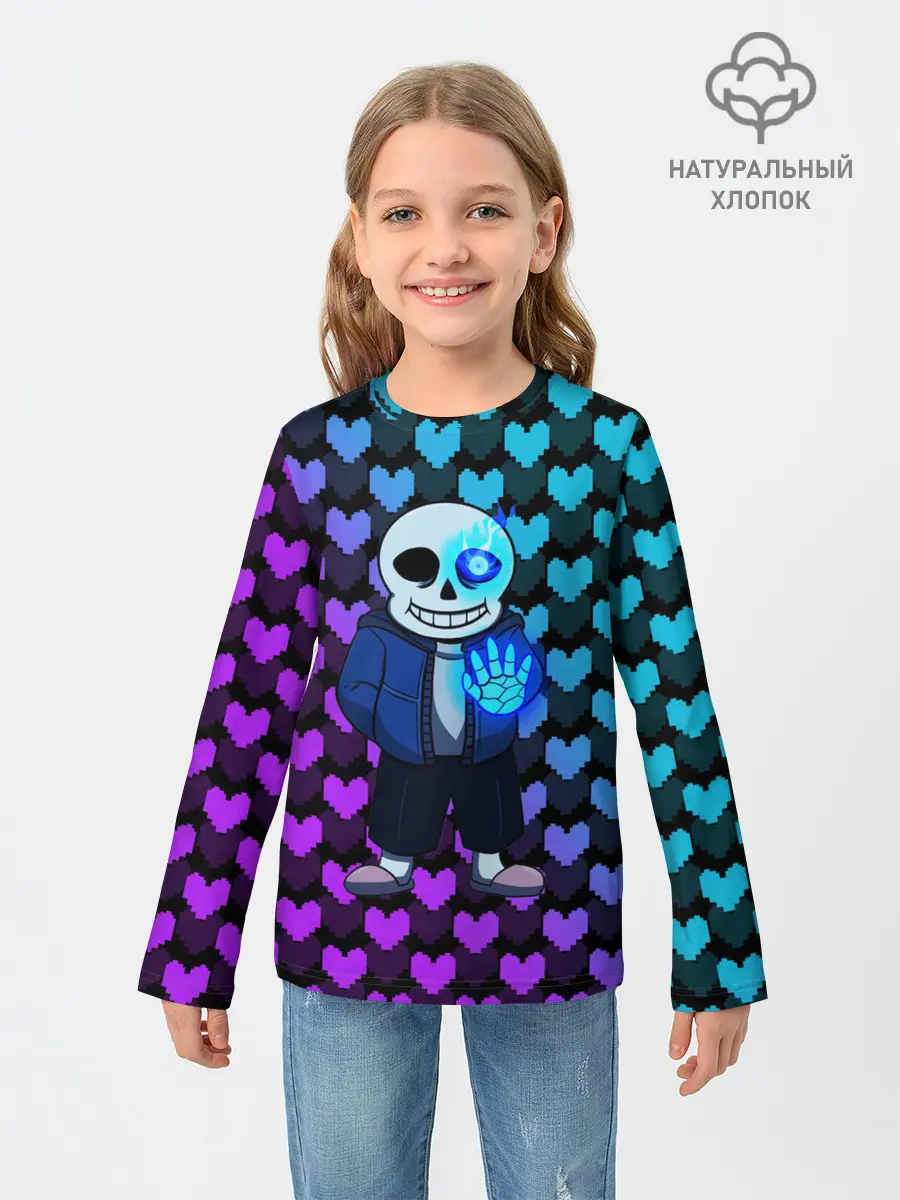 Детский лонгслив / UNDERTALE