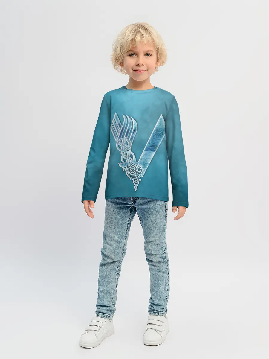 Детский лонгслив / vikings