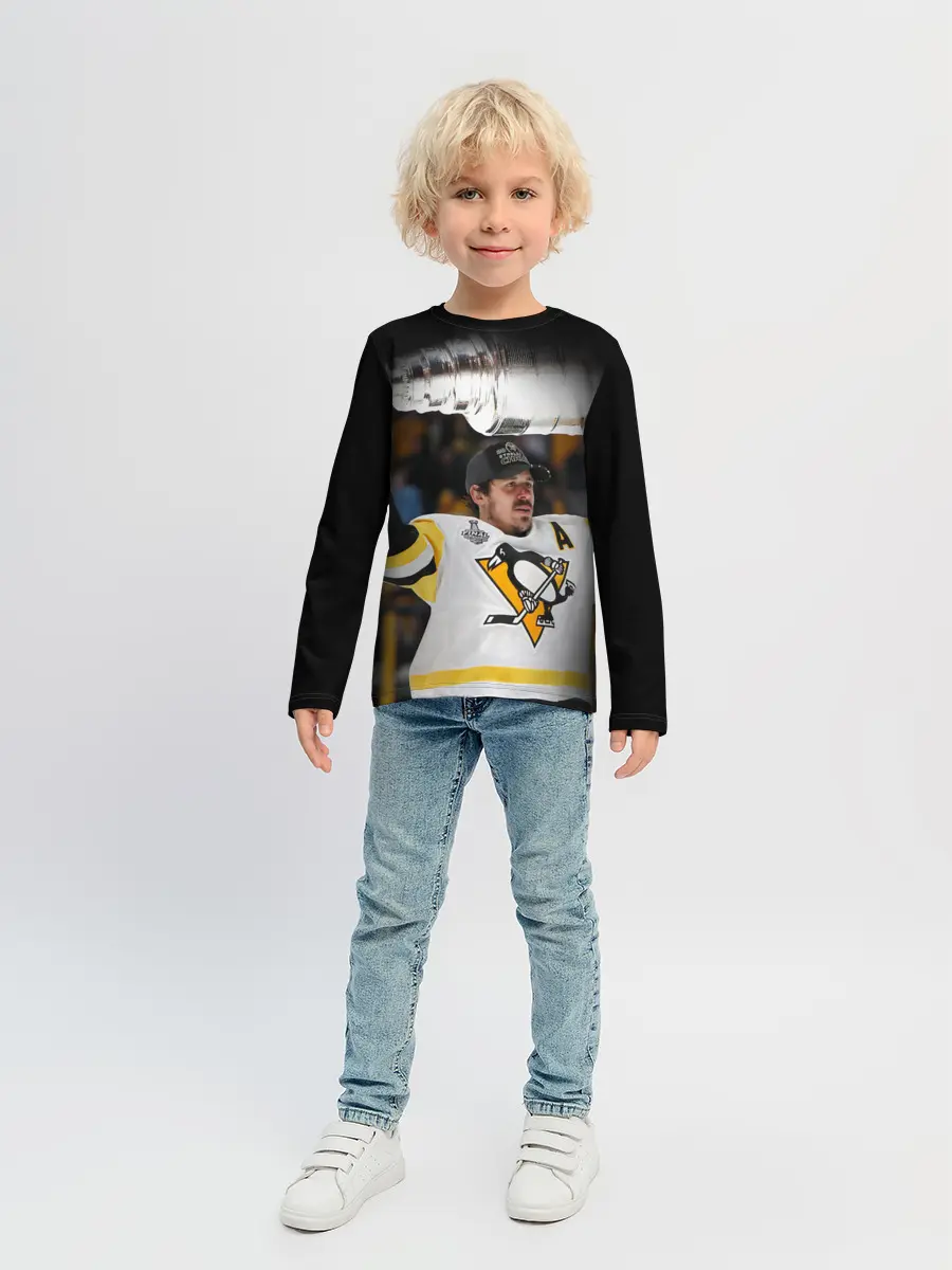 Детский лонгслив / Евгений Малкин