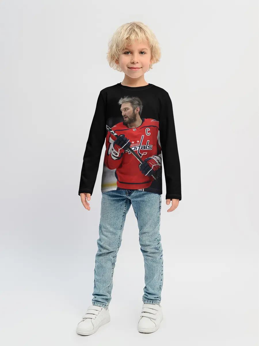 Детский лонгслив / Александр Овечкин