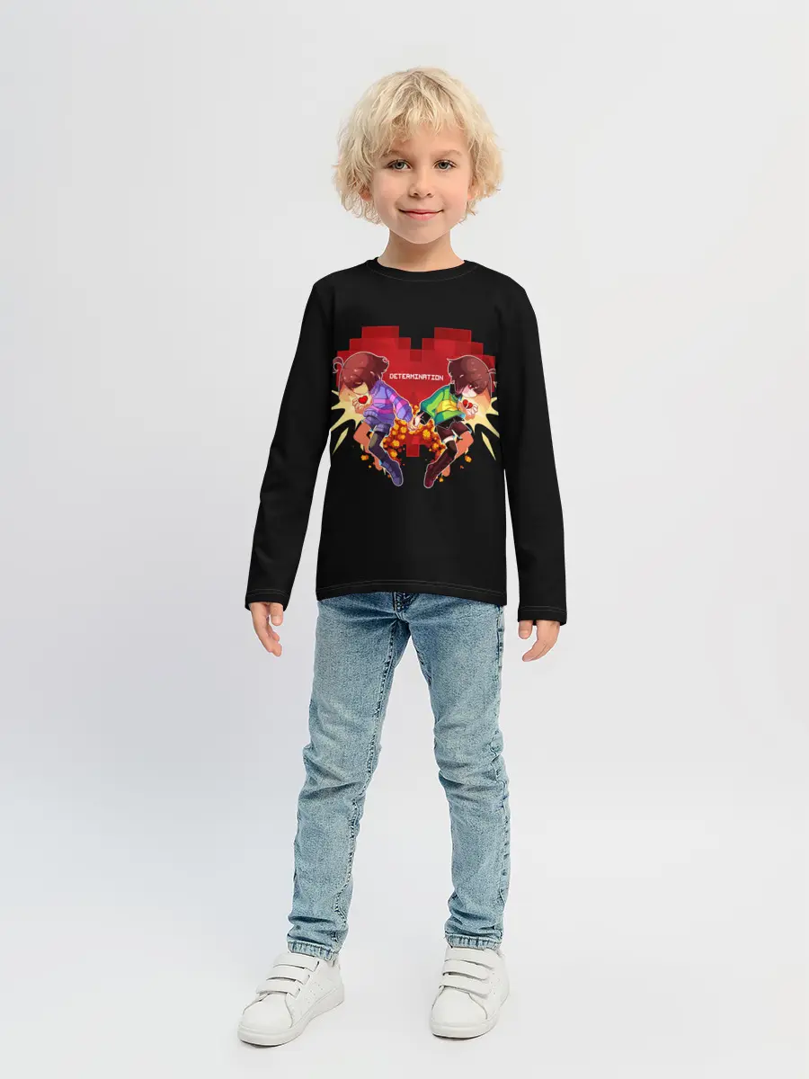 Детский лонгслив / UNDERTALE