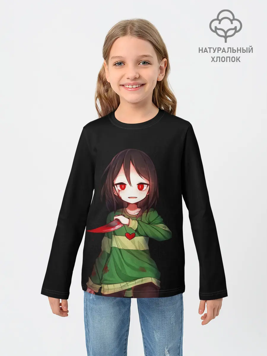 Детский лонгслив / UNDERTALE