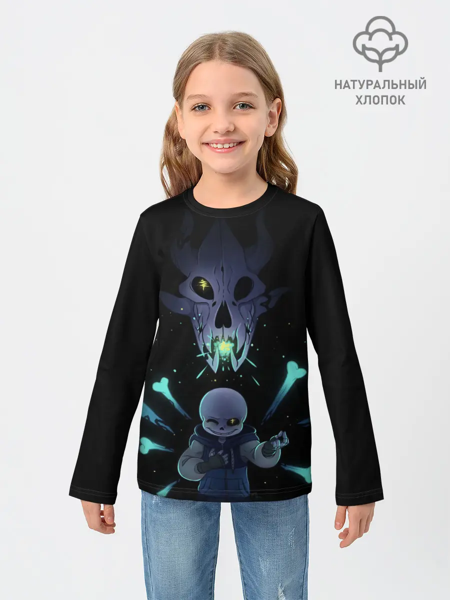 Детский лонгслив / UNDERTALE