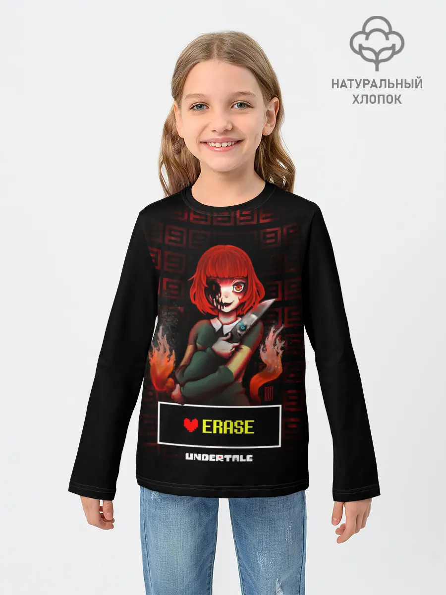 Детский лонгслив / UNDERTALE