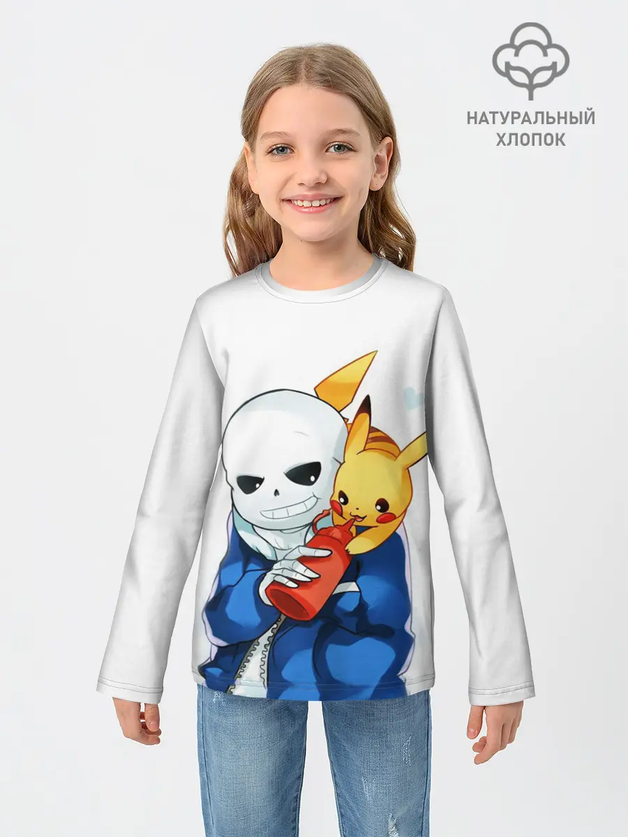 Детский лонгслив / UNDERTALE