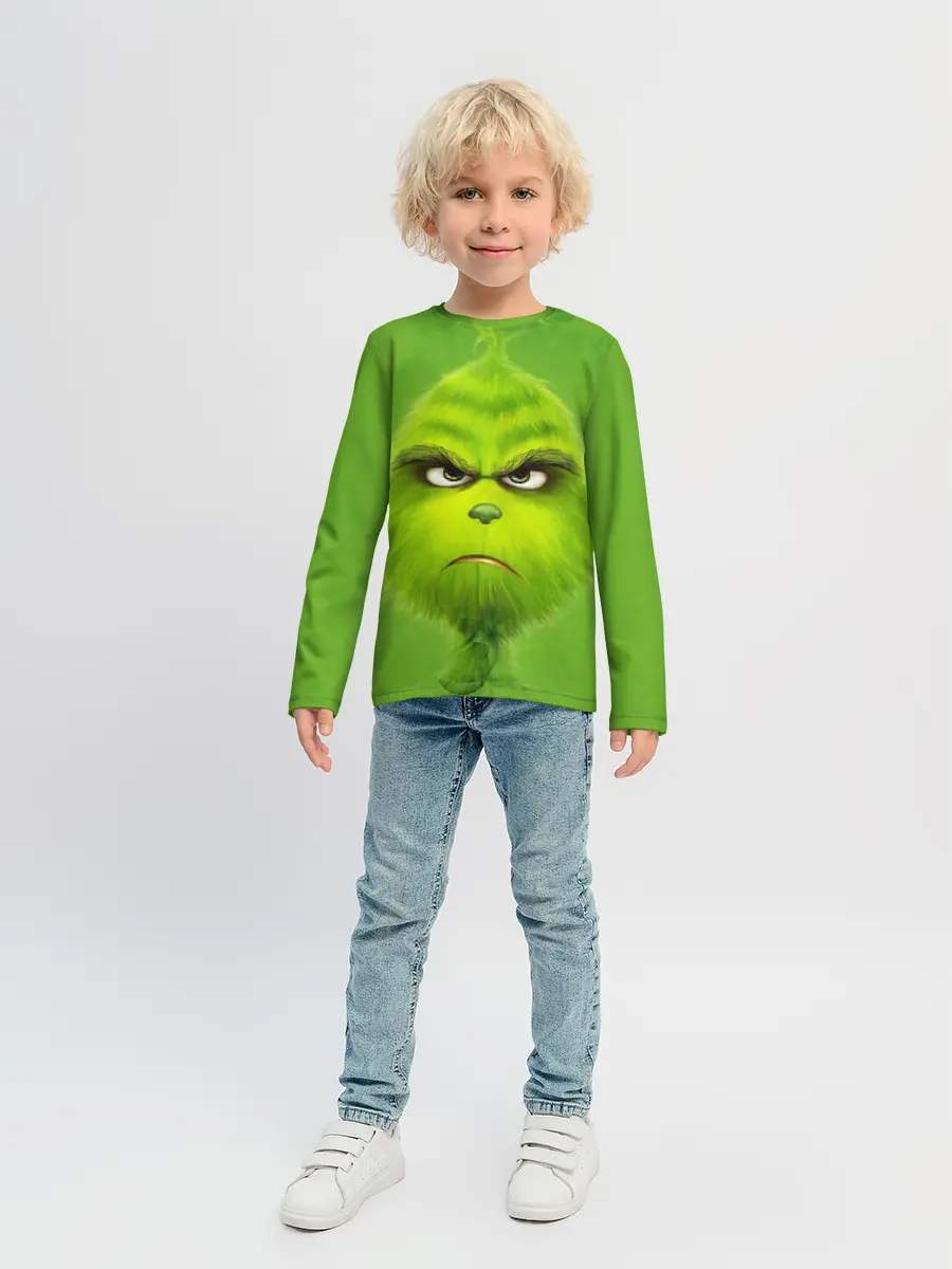 Детский лонгслив / The Grinch