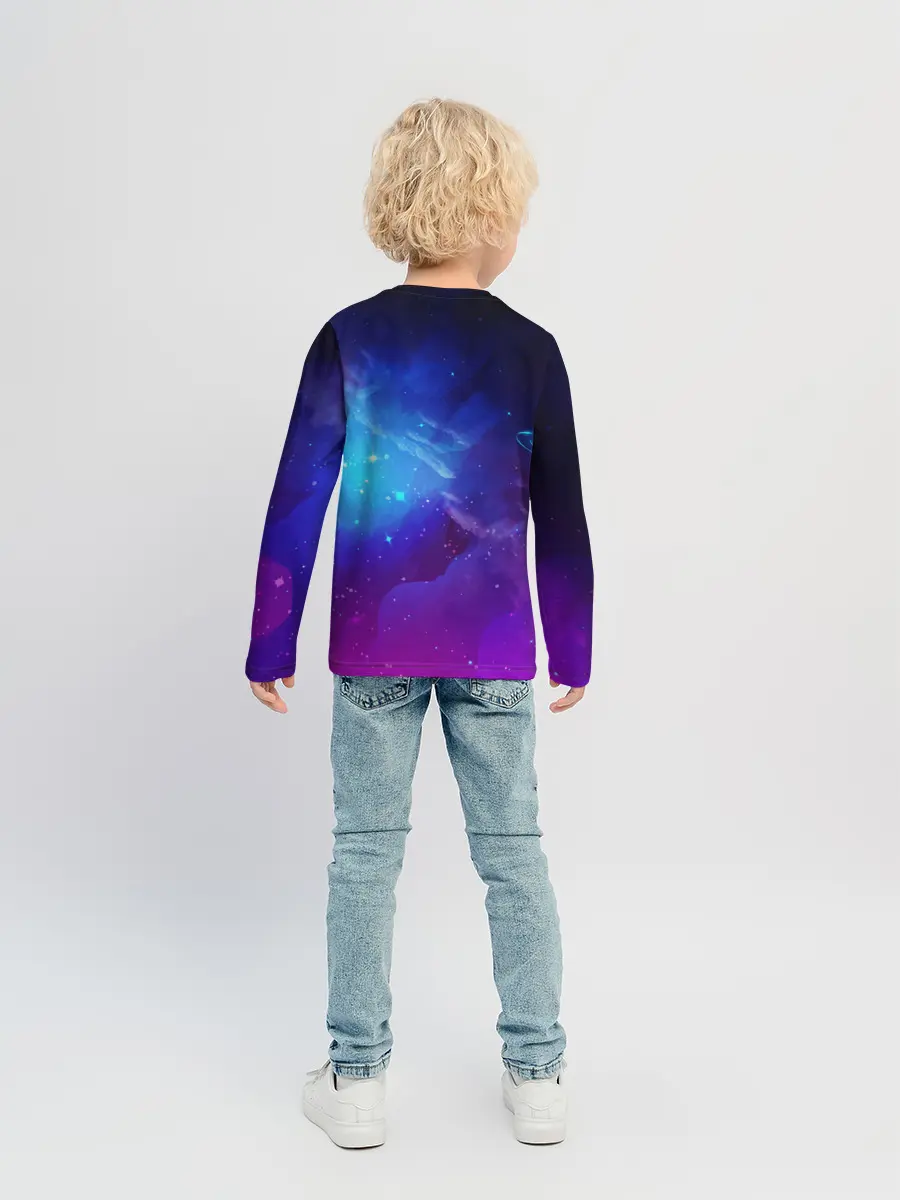 Детский лонгслив / Woman yelling at a cat