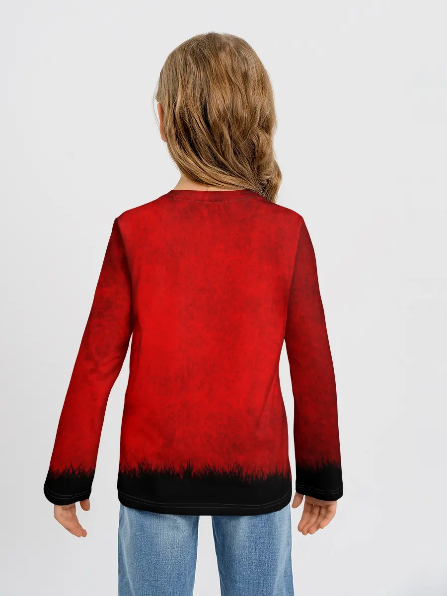 Детский лонгслив / God of War