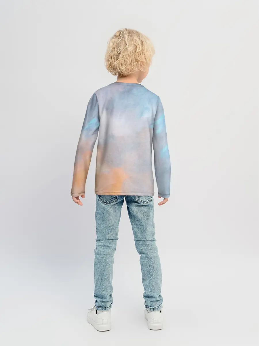 Детский лонгслив / Warrior Zoomorph