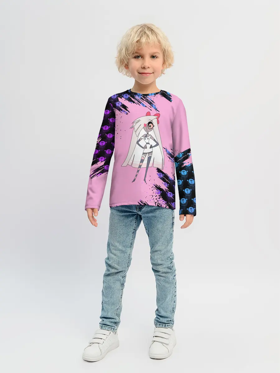 Детский лонгслив / Hazbin Hotel