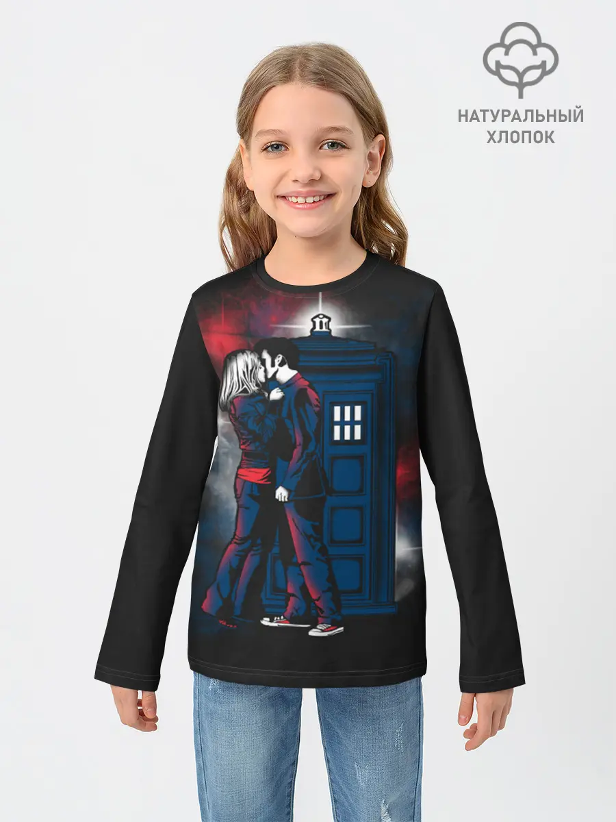 Детский лонгслив / Doctor Who