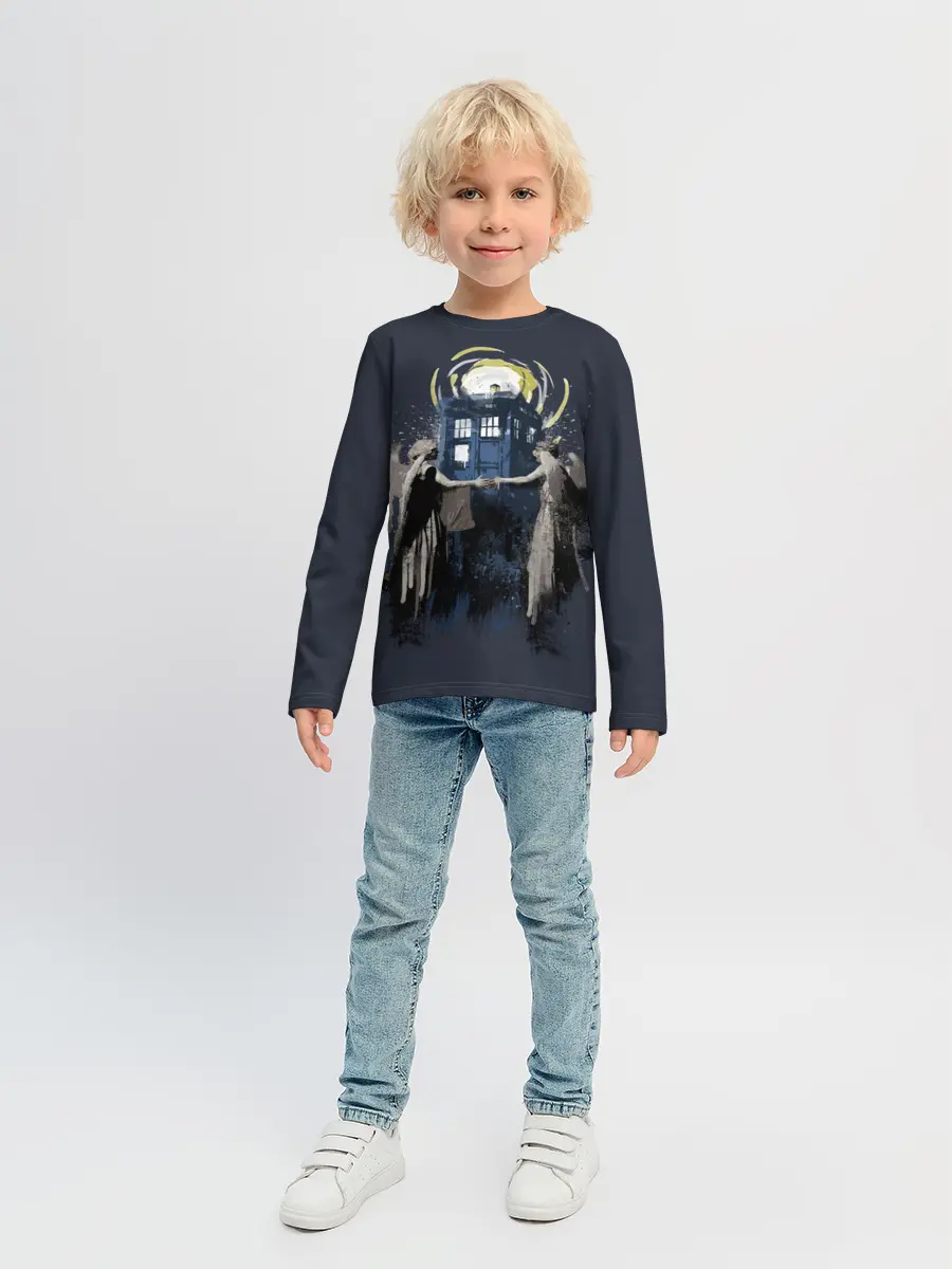 Детский лонгслив / Doctor Who