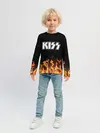 Детский лонгслив / Kiss