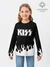 Детский лонгслив / Kiss