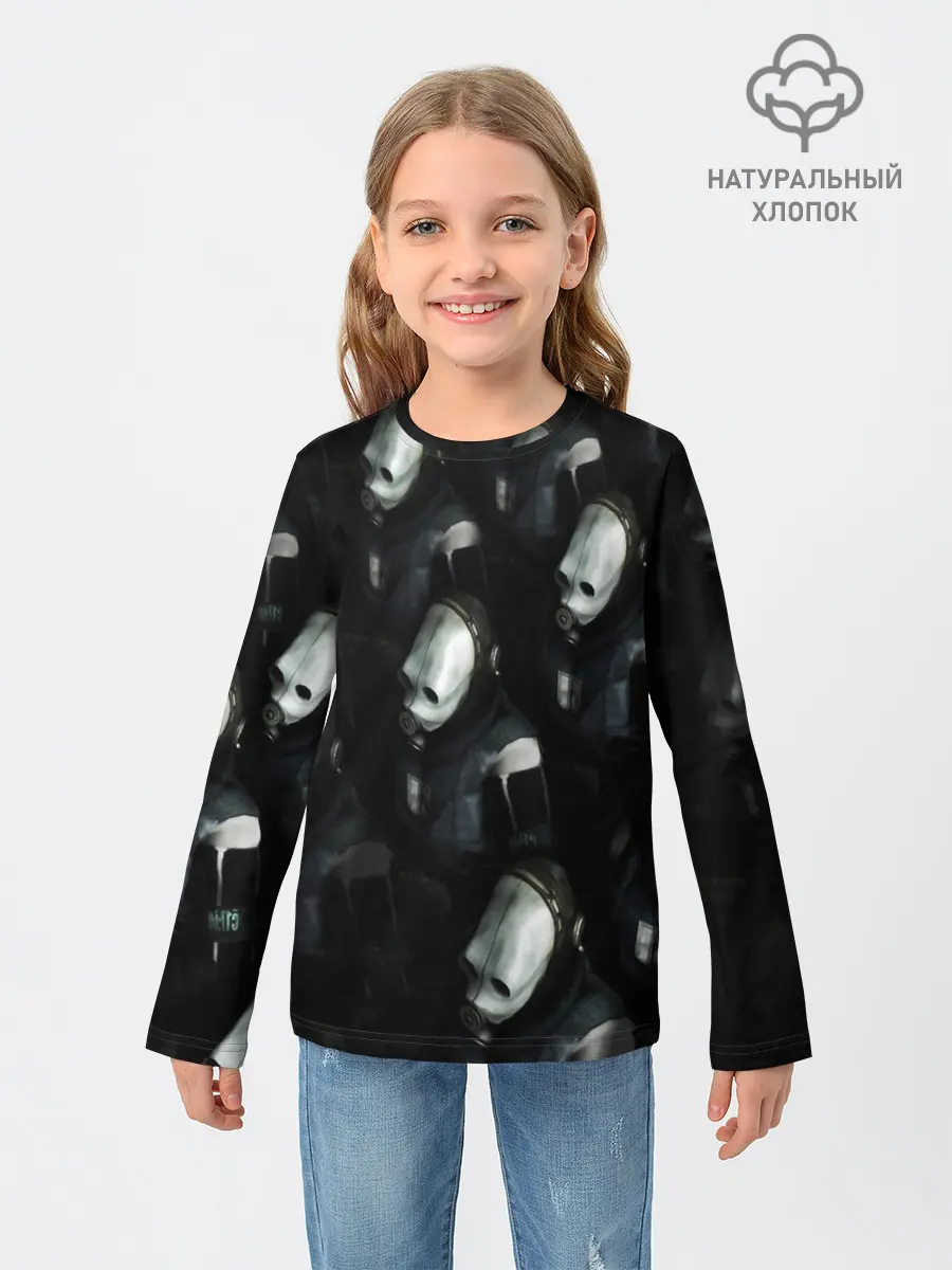 Детский лонгслив / half-life