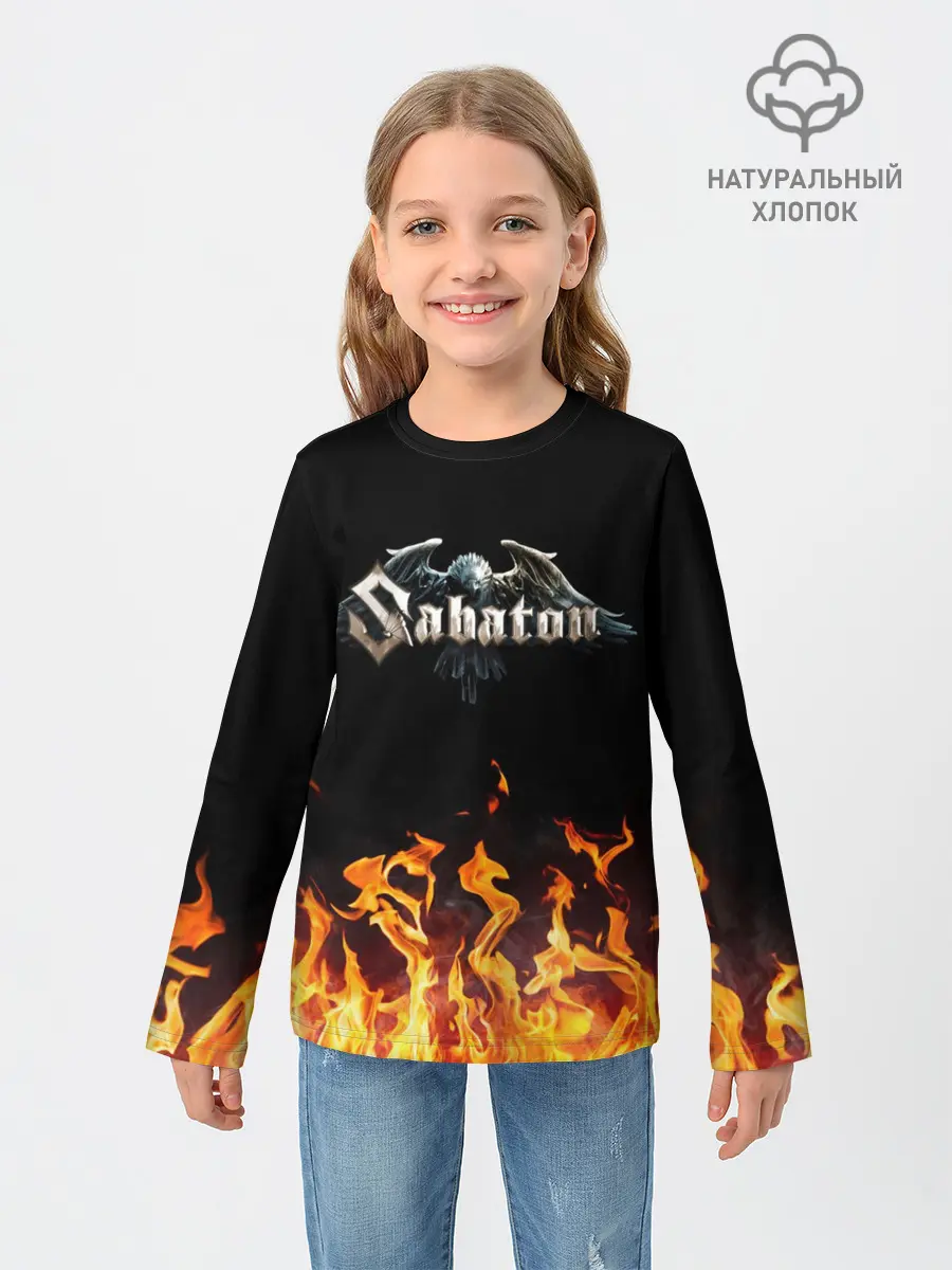 Детский лонгслив / Sabaton