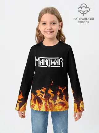 Детский лонгслив / Manowar