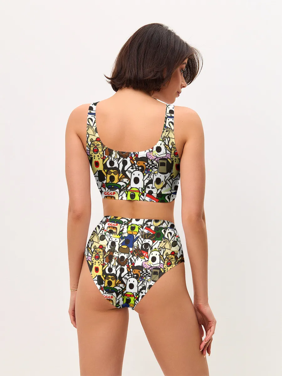 Женские топ и трусы / НИЧОСИ