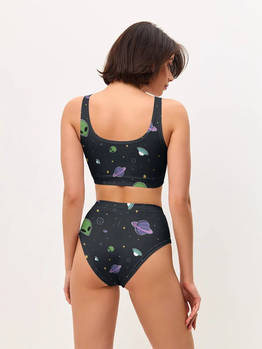 Женские топ и трусы / Space