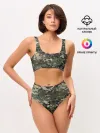 Женские топ и трусы / Камуфляж Land Rover