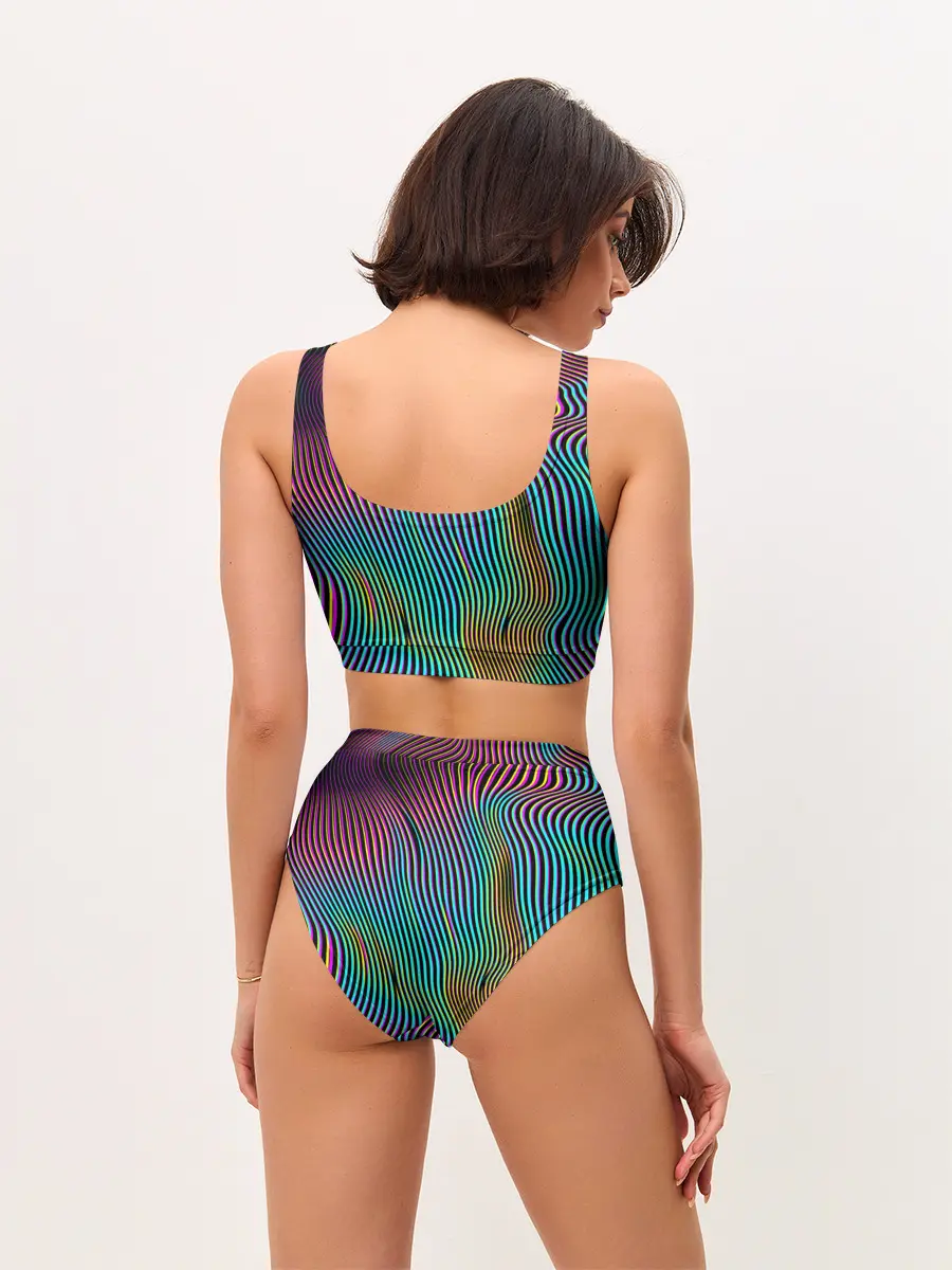 Женские топ и трусы / Современная абстракция