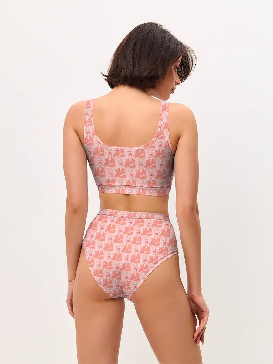 Женские топ и трусы / Йога