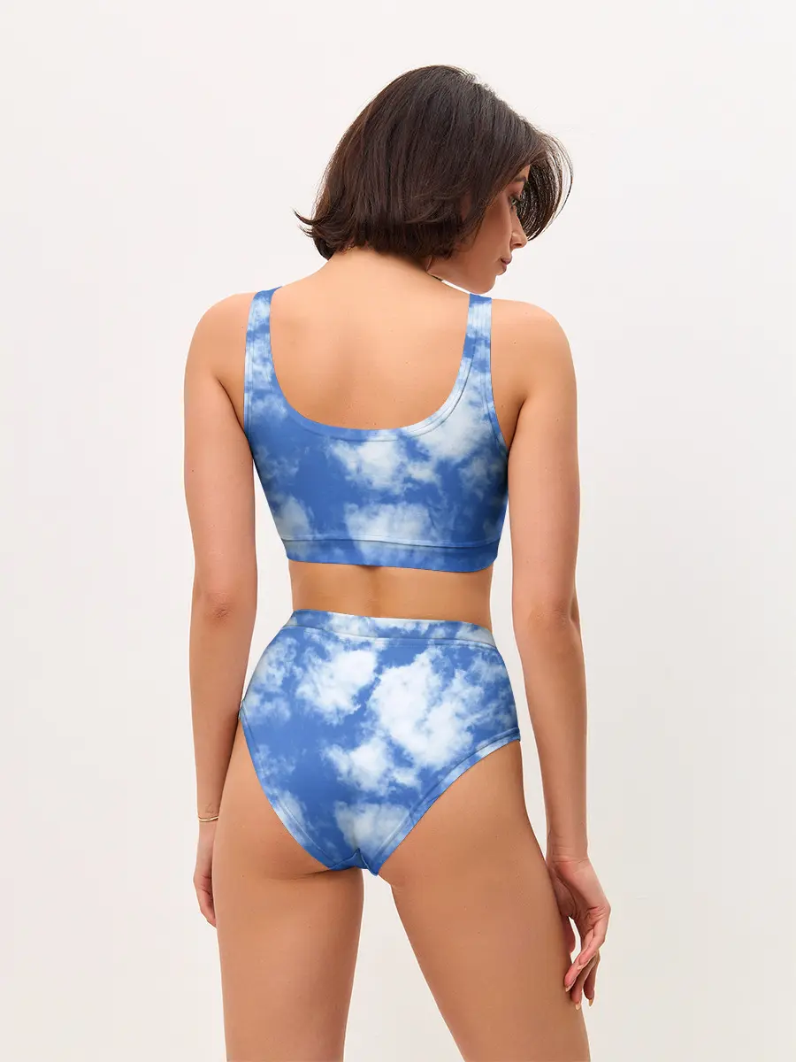 Женские топ и трусы / ОБЛАКА