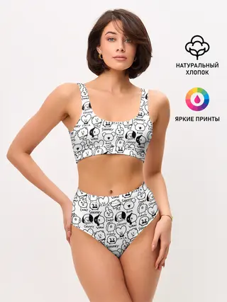 Женские топ и трусы / BTS | BT21