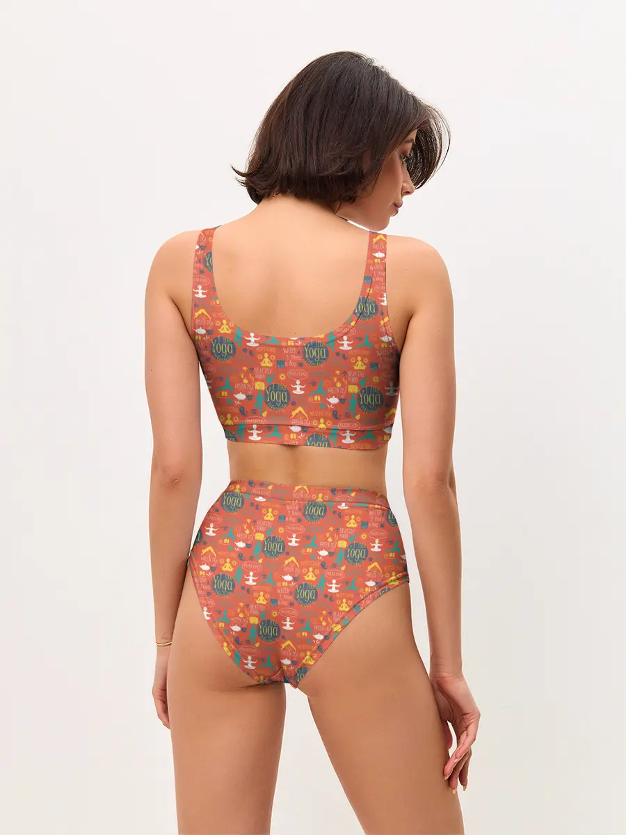 Женские топ и трусы / Yoga