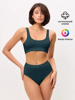 Женские топ и трусы / Абстракция