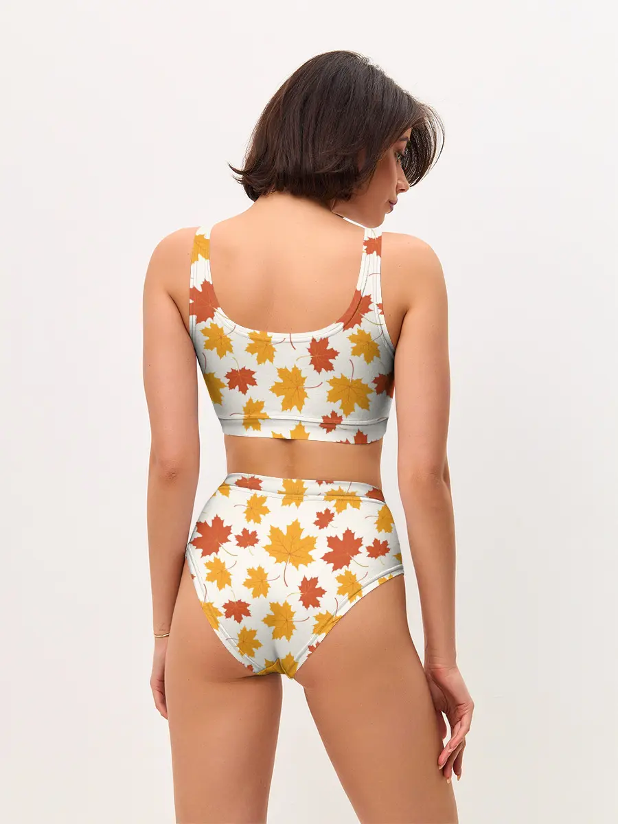 Женские топ и трусы / Осень / Autumn