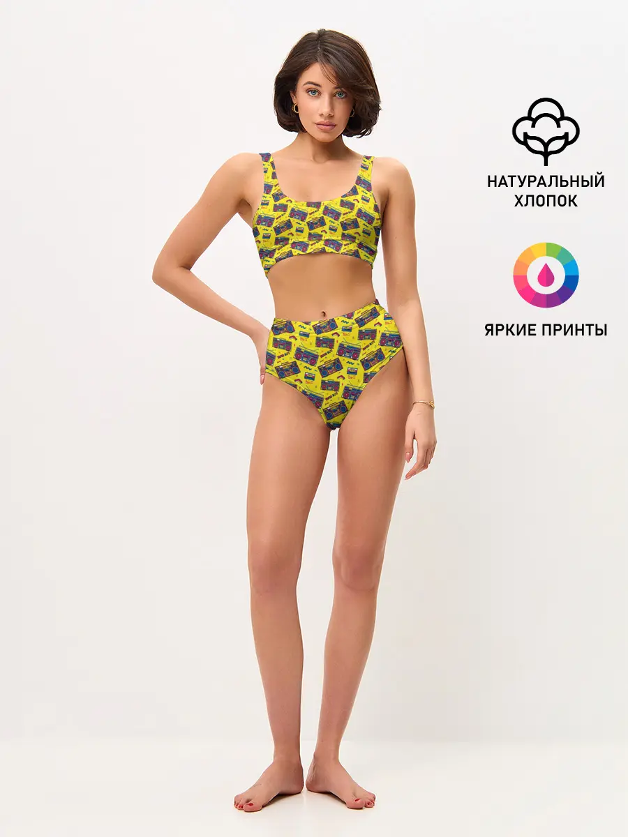 Женские топ и трусы / DISCO