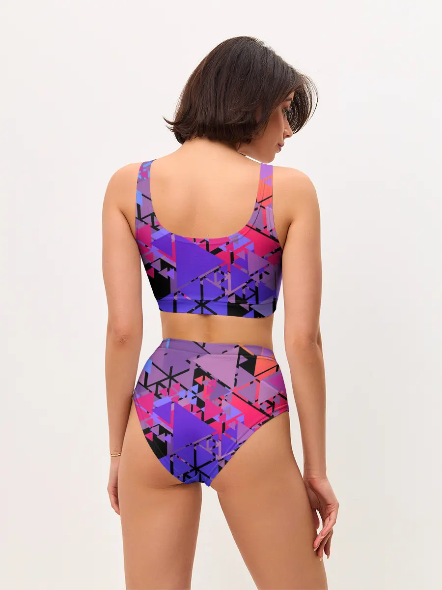 Женские топ и трусы / Треугольники